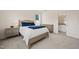 Comfortable bedroom featuring neutral tones and an adjoining bathroom at 6926 Leesville Rd, Raleigh, NC 27613