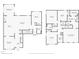 Detailed floor plan showing the layout of both floors, including bedrooms, bathrooms, kitchen, and living areas at 75 Eltham, Rocky Mount, NC 27804