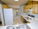 Functional kitchen featuring ample cabinetry and plenty of counter space at 8008 Grey Oak Dr, Raleigh, NC 27615