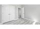 Bedroom featuring neutral walls, closet and bright marble-style floors at 808 Cross Link Dr, Angier, NC 27501