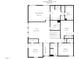 Detailed floor plan showcasing the layout of the second floor of the home at 1040 Lippincott Rd, Durham, NC 27703