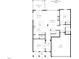 Detailed floor plan showcasing the layout of the first floor of the home at 1040 Lippincott Rd, Durham, NC 27703