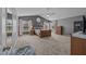 Spacious main bedroom with vaulted ceiling, sitting area, and large windows at 1295 Kerr St, Burlington, NC 27215