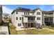 The exterior features a screened in porch, second story deck, and solar panels at 1624 Pantego Trl, Cary, NC 27519
