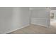 Bedroom with neutral paint, soft carpet, and white trim at 209 Kellerhis Dr, Apex, NC 27502