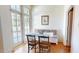 Cozy breakfast nook with bright windows and comfortable seating at 238 N Main St, Wake Forest, NC 27587