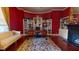 Spacious office with custom bookshelves and a cozy seating area at 238 N Main St, Wake Forest, NC 27587