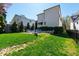 Spacious backyard with lawn and patio with seating at 2500 Everett Ave, Raleigh, NC 27607