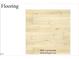 Sample of MSI Lanston Oak Hybrid Rigid Core flooring for the home's interior at 2600 Fayetteville St, Durham, NC 27707