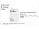 Wall, trim, and ceiling color samples are included for the home's interior design at 2600 Fayetteville St, Durham, NC 27707