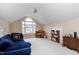 Versatile loft space with ample natural light, perfect for a home office or additional living area at 2709 White Rail Dr, Fuquay Varina, NC 27526