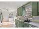 Beautiful kitchen featuring new countertops and stylish cabinetry at 3490 Old Buies Creek Rd, Angier, NC 27501