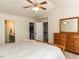 Spacious bedroom with an ensuite bathroom and closet views at 382 Tomahawk Dr, Clayton, NC 27520