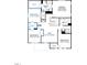 Second floor floor plan with room dimensions at 6529 Winter Spring Dr, Wake Forest, NC 27587