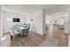 Bright, open office space with natural light and ample room for work, connecting seamlessly to the main living areas at 6529 Winter Spring Dr, Wake Forest, NC 27587