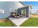 Concrete patio with outdoor seating at 6529 Winter Spring Dr, Wake Forest, NC 27587