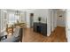 Bright dining area with stylish buffet, creating a charming space for meals and entertaining guests at 6750 Olde Province Ct, Raleigh, NC 27609