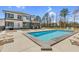 A large backyard features an in-ground pool, a grill, and a patio at 73 Clyde Pearce Rd, Zebulon, NC 27597