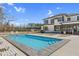 The backyard features an in-ground pool, patio, and outdoor seating at 73 Clyde Pearce Rd, Zebulon, NC 27597