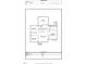 Detailed floor plan showing the layout of the home with dimensions for each room, including the kitchen and bedrooms at 815 Riverbark Ln, Durham, NC 27703