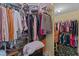 Walk-in closet with ample storage for clothing and personal items at 1188 Turner Rd, Creedmoor, NC 27522