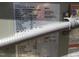 Close up of an HVAC unit label with manufacturer and serial number at 1188 Turner Rd, Creedmoor, NC 27522