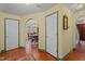 Bright hallway with an arched entryway to the dining room at 1188 Turner Rd, Creedmoor, NC 27522