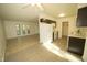 Open layout that combines kitchen and dining area at 1505 Harth Dr, Garner, NC 27529
