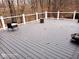 Spacious deck with seating, perfect for relaxing and enjoying the outdoors at 2000 Mountain Laurel Dr, Clayton, NC 27527