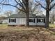 Charming single-story home with mature trees, a brick foundation, and inviting curb appeal at 2904 Jefferson Davis Hwy, Sanford, NC 27332