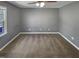 Bedroom featuring brown carpeting, and one window at 4216 High Mountain Dr, Raleigh, NC 27603