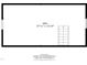 Floorplan showing dimensions of the attic at 4815 Fortunes Ridge Dr, Durham, NC 27713
