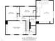 Floorplan of the second floor showing the bedrooms, bathrooms, and loft at 4815 Fortunes Ridge Dr, Durham, NC 27713