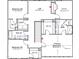 Upstairs floor plan features a primary bedroom, two additional bedrooms, a loft, and an office at 55 Cordoba Dr, Franklinton, NC 27525