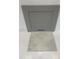 Close up of Elkins Stone Gray cabinet and Level 1 floor samples at 55 Cordoba Dr, Franklinton, NC 27525