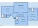 Upper level floor plan showing layout of bedrooms and bonus room at 8417 Henderson Rd, Apex, NC 27539