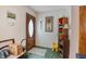 Welcoming entryway featuring a detailed front door and decorative accents at 900 Cricket Knoll Rd, Fuquay Varina, NC 27526