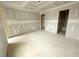 Bedroom featuring spacious layout and rough drywall before final finishes, revealing the room's size at 1105 Brookrun Dr, Oxford, NC 27565