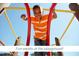 A enjoys playing on the playground, highlighting the fun recreational opportunities available at 1105 Brookrun Dr, Oxford, NC 27565