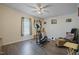 Spacious bedroom providing an exercise area, natural light and flooring at 122 Blueberry Dr, Selma, NC 27576