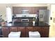 Modern kitchen featuring stainless steel appliances and granite countertops at 1721 Daniels Farm Rd, Mebane, NC 27302