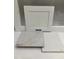 Bathroom remodel sample featuring a white cabinet and two types of stone countertops at 25 Bold Dr, Youngsville, NC 27596