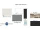 This image presents the color scheme featuring platinum gray siding, black shutters, and charcoal shingles at 25 Bold Dr, Youngsville, NC 27596