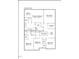 Second floor layout showcasing a primary bedroom with a WIC, three additional bedrooms, loft, laundry, nook, and rec room at 3108 Bluff Oak Dr, Cary, NC 27519