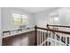 Foyer features hardwood floors and built-in storage at 3108 Bluff Oak Dr, Cary, NC 27519