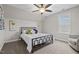 A cozy bedroom with lots of natural light from a window at 36 Deep Woods Ln, Cameron, NC 28326
