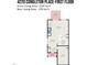 Spacious first floor plan featuring 1539 sq ft with an open concept layout at 4220 Congleton Pl, Durham, NC 27703