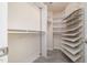 Spacious walk-in closet boasts adjustable wire shelving for maximum organization at 4220 Congleton Pl, Durham, NC 27703