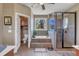 Well-appointed bathroom with a soaking tub, a separate glass-enclosed shower, and a private toilet area at 5595 Godwin Lake Rd, Benson, NC 27504