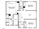 Upstairs floor plan includes the owner's suite with bath, two bedrooms, laundry room, and a loft at 779 Old Station Pointe, Angier, NC 27501